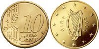 10 евроцентов Ирландия (2002) UNC KM# 35 