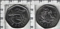 1 доллар Барбадос (2007-2015) UNC KM# 14.2a