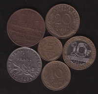 Набор #13 монет для начинающего нумизмата (6 монет) 