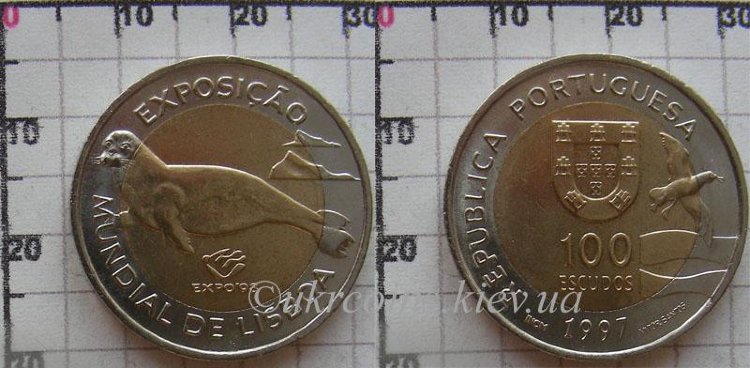 100_escudo_portugal_1997_expo.jpg 100 эскудо "ЕКСПО-98" Португалия (1997) UNC KM# 693