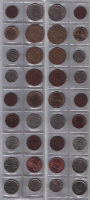 Набор монет в ластиковом листе (18 монет) #4