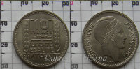 10 франков Франция (1947-1949) XF KM# 909