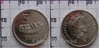 5 центов Фиджи (1990-2006) UNC KM# 51а