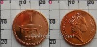 1 цент Фиджи (1990-2006) UNC KM# 49а