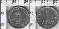 1 цент Нидерландских Антильских островов (1979-1985) XF KM# 8а
