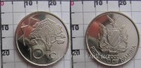 10 центов Намибия (1993-2012) UNC KM# 2