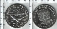 1 доллар "Кит" Мауи (2006) UNC KM# NEW 