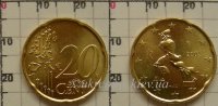 20 евроцентов Италия (2003) UNC KM# 214 
