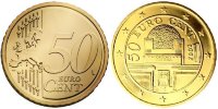 50 евроцентов Австрия (2009) UNC KM# 3141