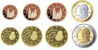 Новый дизайн!!!Набор евромонет 1,2,5,10, 20, 50 центов 1,2 евро Испания (2011) UNC
