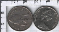 5 центов Бермудские острова (1970-1985) XF KM# 16