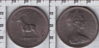 2 /12 шиллинга - 25 центов "Elizabeth II (Второй портрет)"  Родезия (1964) XF KM# 4