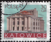 Почтовая марка Польши "Катовице" (2005)