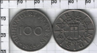 100 франков Саарленд  (1955) XF KM# 4