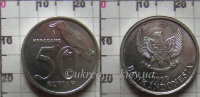 50 рупий "Китайская иволга" Индонезия (2001) UNC KM# 60 