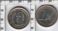 1 евро Испания (2003) aUNC KM# 1046 