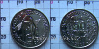 50 франков Западно-Африканский Союз (1980-2011) UNC KM# 6