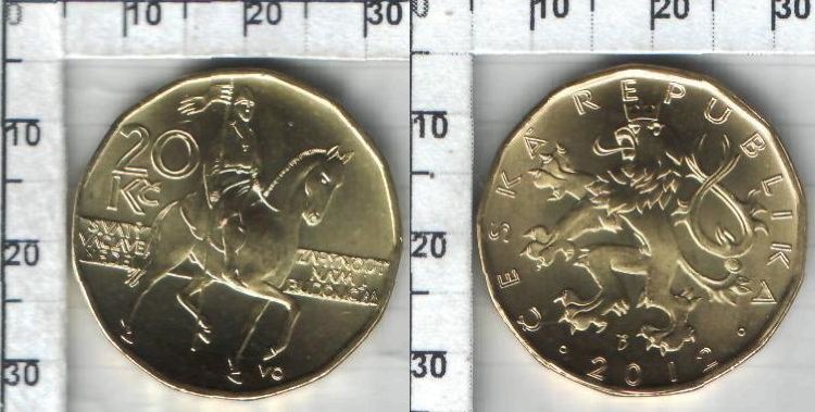 1111to.jpg 20 крон Чехия (1993-2018)UNC KM# 5