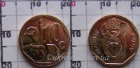 10 центов "iNingizimu Afrika" Южно-Африканская Республика (2008) UNC KM# 498