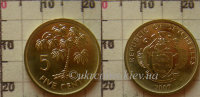 5 центов Сейшельские острова (2007-2012) UNC KM# 47а