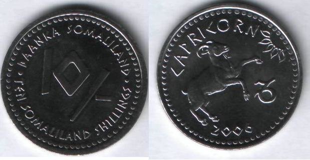 10 шиллингов Сомалиленд "Козерог — десятый знак зодиака" (2006) UNC KM# 18