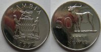 50 нгвей Замбия (1992) UNC KM# 30