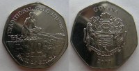 10 долларов Гайана (1996-2011) UNC KM# 52