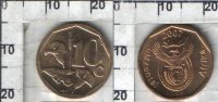 10 центов "uMzantsi Afrika" Южно-Африканская Республика (2007) UNC KM# 341