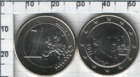 1 евро Австрия (2011) UNC KM# 3142