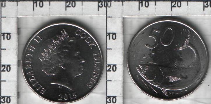 111111kk.jpg 50 центов Островов Кука Elizabeth II (4th portrait) (2015) UNC KM# NEW