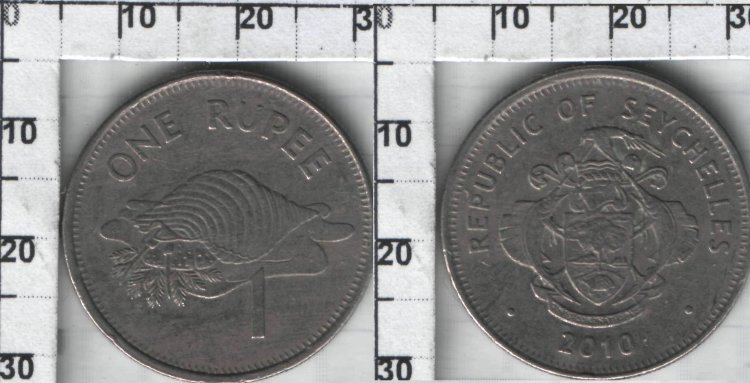 1 рупия Сейшельские острова (1977-2007) XF KM# 50.2
