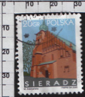 Почтовая марка Польши "Костел" (2005)
