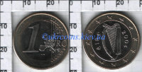 1 евро  Ирландия (2002-2006) XF KM# 38 