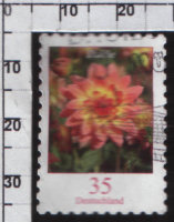 Почтовая марка Германии "Цветок"