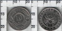 10 центов Нидерландских Антильских островов (1990-2010) XF KM# 34 