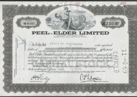  Aкция США "Peel-Elder Limited" 1969