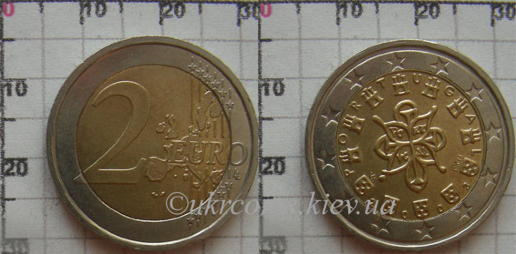 2 евро Португалия (2003) KM# 747