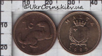 1 цент Мальта (1991-2007) UNC KM# 93 