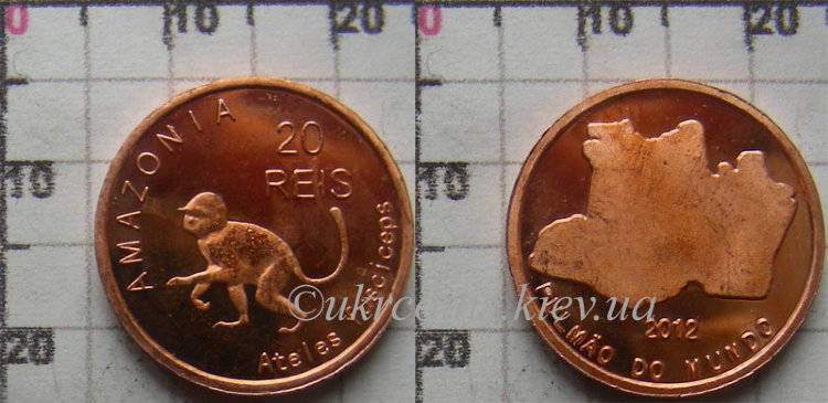 20 рейс Амазония (2012) UNC KM# NEW