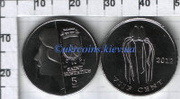 5 центов Сент-Эстатиус (Медуза)  (2012) UNC KM# NEW
