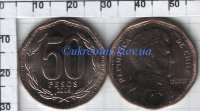 50 песо Чили (1981-2010) UNC KM# 219