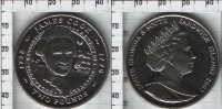 2 фунта "капитан Джеймс Кук"Южно-Сандвичевы острова(2007) UNC KM# 35