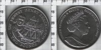 2 фунта " Сэр Эрнест Генри Шеклтон"Южно-Сандвичевы острова(2001) UNC KM# 7