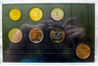 Редкий Год!!!Набор монет Россия (1992)"UNC 6 монет+ 1 Жето СМД