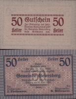 Нотгельд - 50 хеллеров Австрия (1920) XF 97