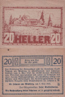 Нотгельд -  20 хеллеров Австрия (1920) XF 1