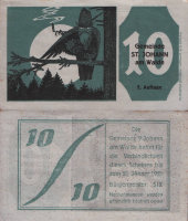Нотгельд -  10 хеллеров Австрия (1921) XF 5
