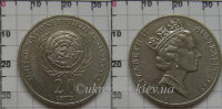 20 центов Австралия "50 лет ООН" (1995) XF KM# 295