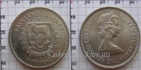 50 пенсов "25 лет  коронации Елизаветы II" Фолклендские острова (1977) UNC KM# 10