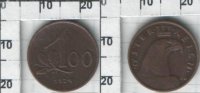 100 крон Австрия (1923-1924) XF KM# 2832
